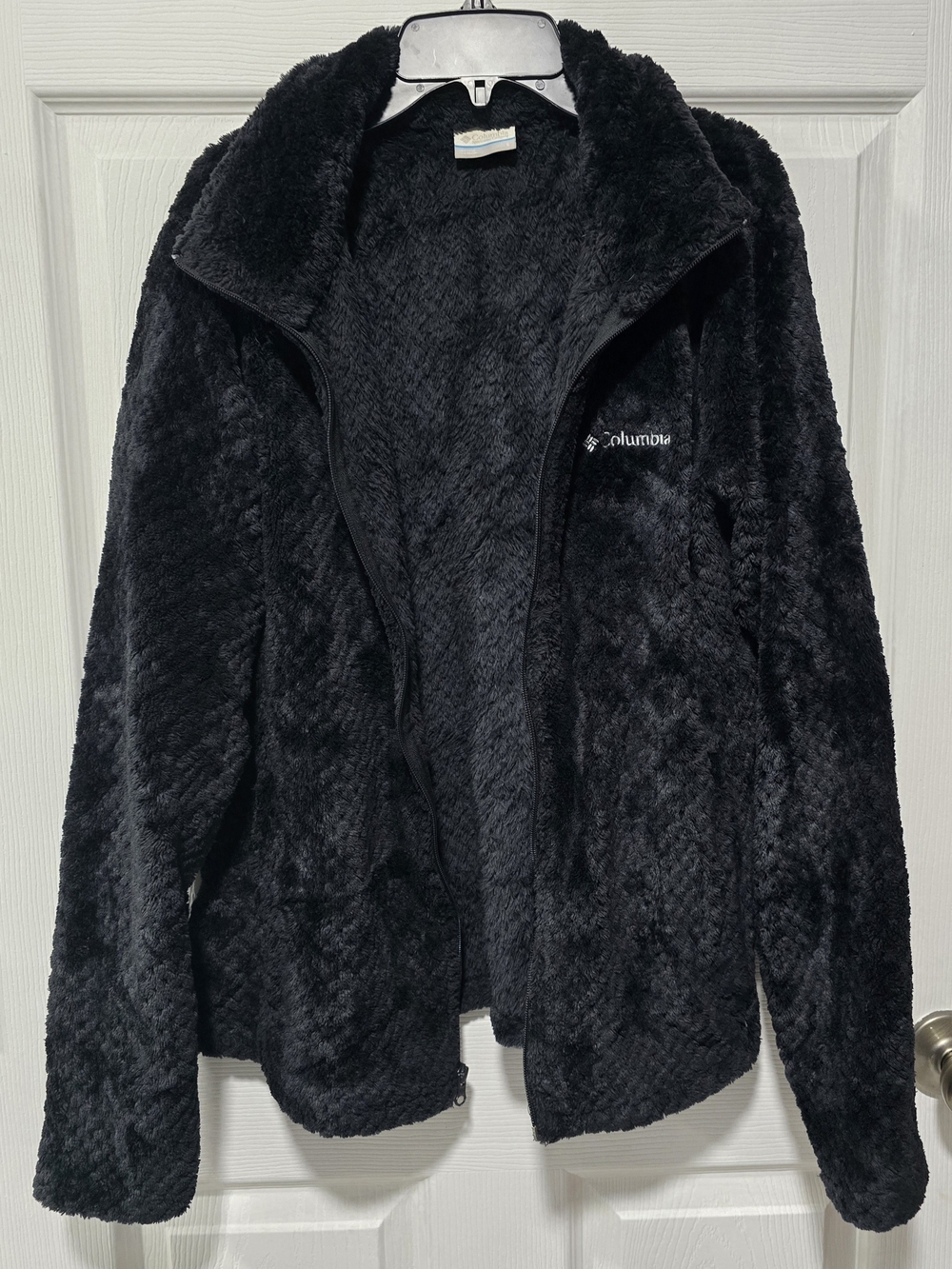 Columbia Women’s Black Plush Teddy Fleece Jacket
